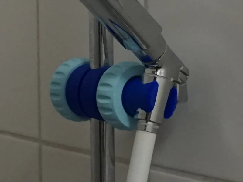 Shower Head Holder 18mm Rod | Duschkopf Halterung