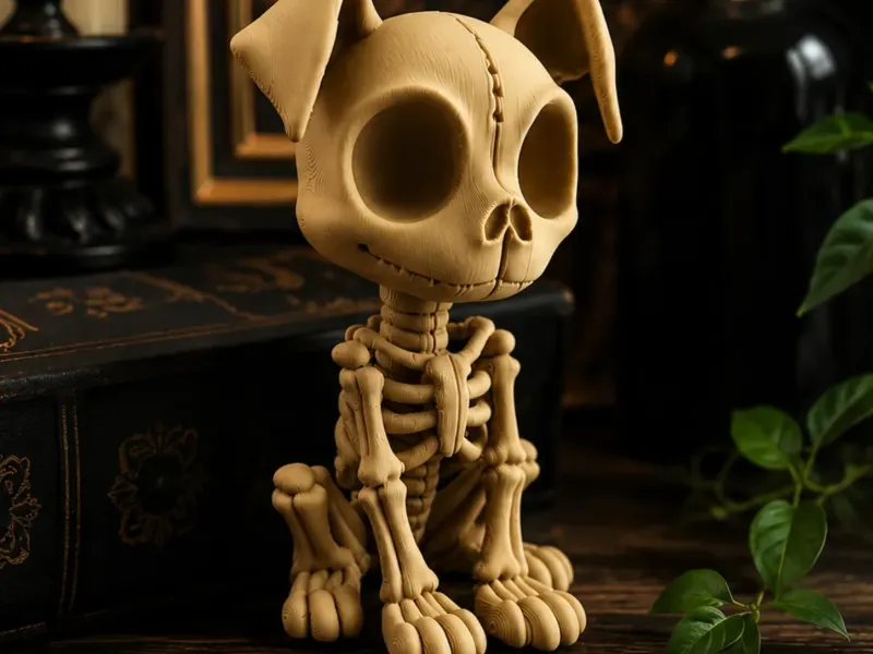 bone dog haloween