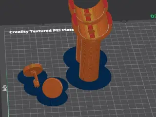 Functional model of a saddle joint like joint of the thumb