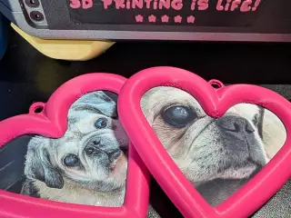 Heart Photo Ornament
