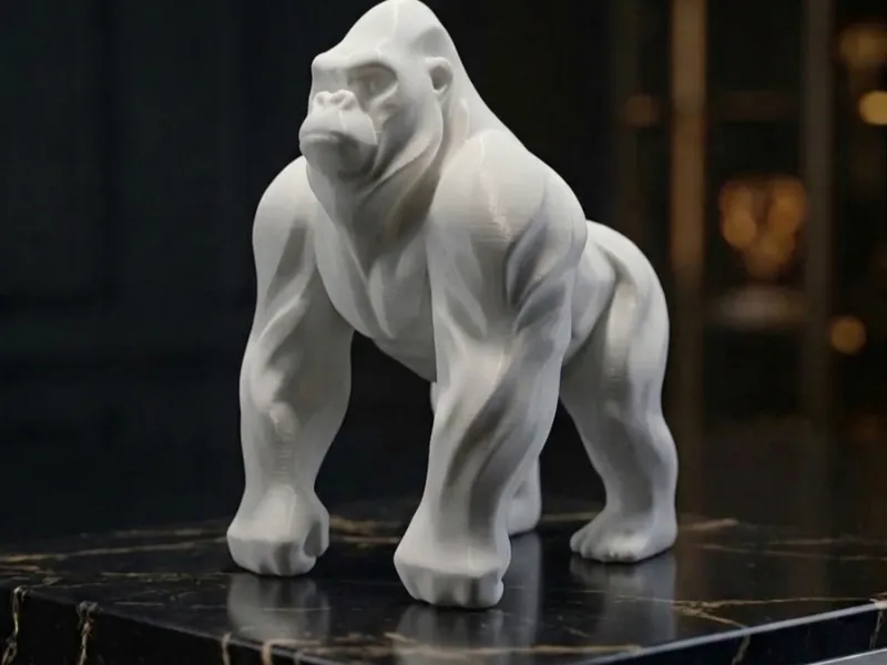 Elegant Gorilla Statue