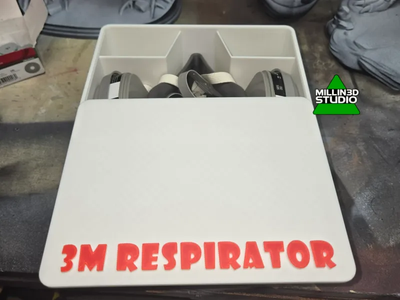 Scatola porta respiratori 3M