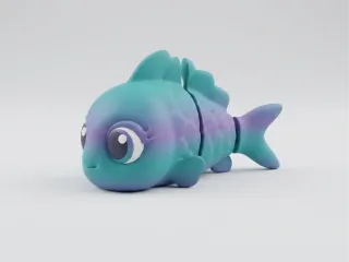 Cute fish Articulated