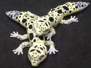 Articulated Leopard Gecko Toy
