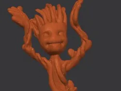 Baby Groot planteed