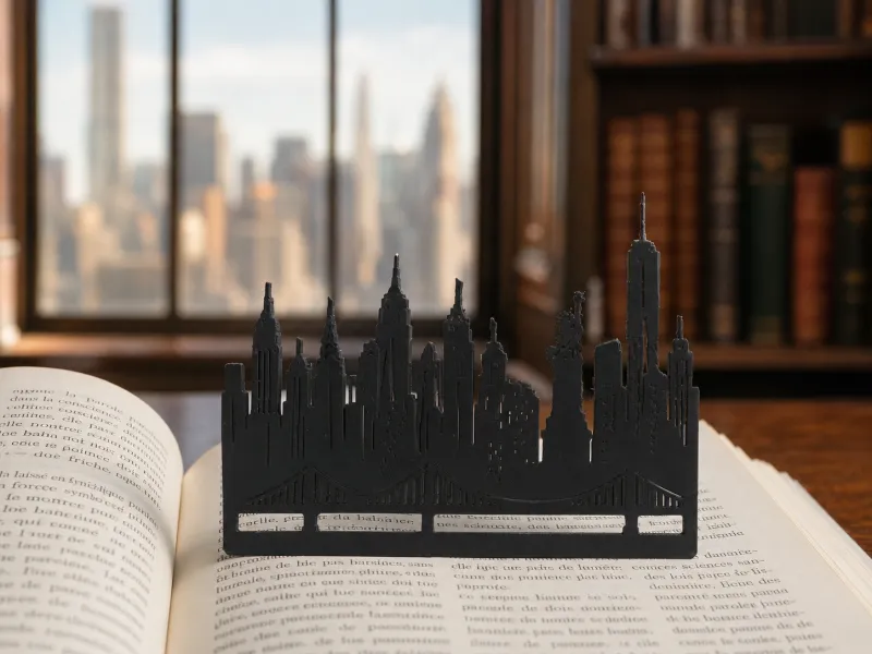 New York Skyline Bookmark