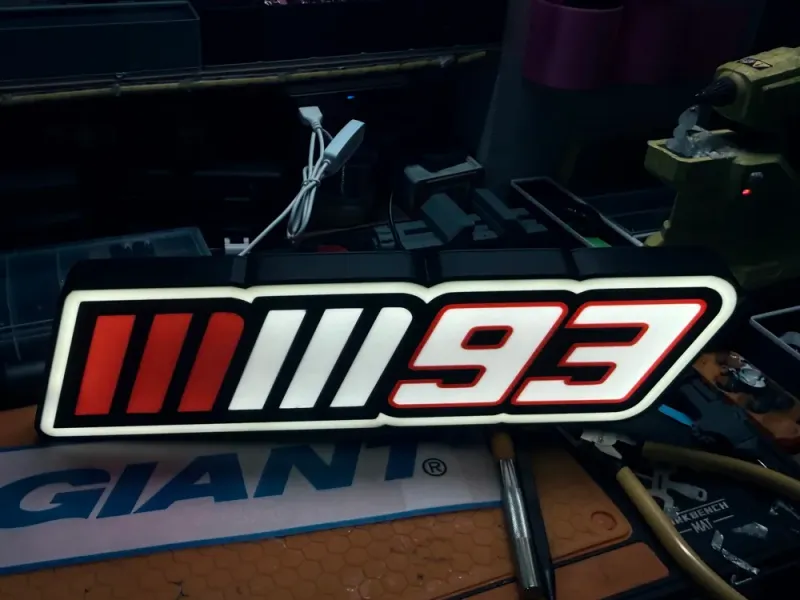 Marc Márquez 93 bar/man cave light