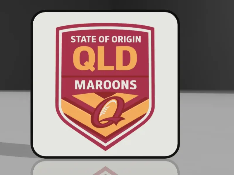 Queensland Maroons bar/man cave light