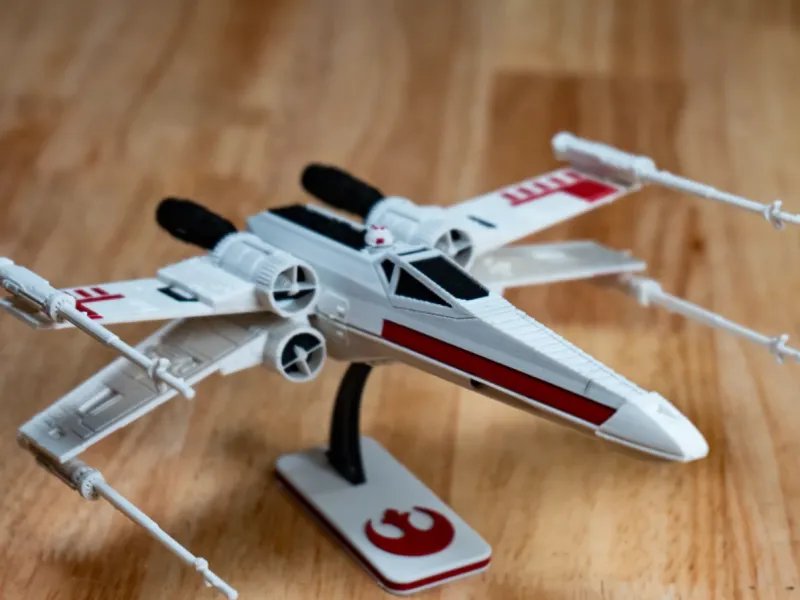 X wing kit card