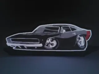 dodge charger Lightbox k2 plus