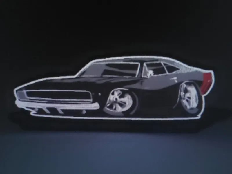 dodge charger Lightbox k2 plus