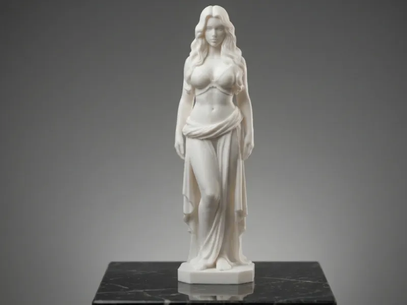 Göttin der Eleganz - Moderne griechische Statuette