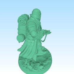 Grimdark WW1 utopie trenchman sample free