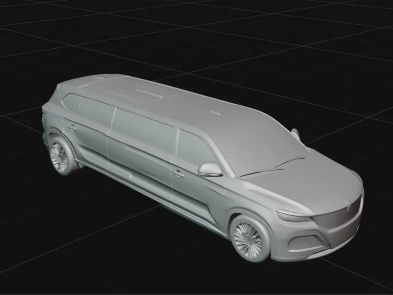 TOGG Stretch Limousine Vehicle Model Luxury Wedding Limo Car