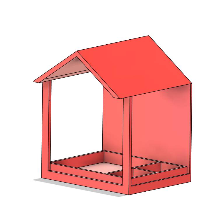 Bird Feeder Bowl house