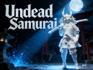 Undead Samurai-15CM；不死武士