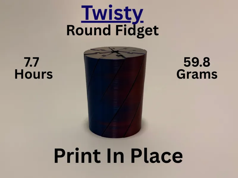 Twisty round fidget