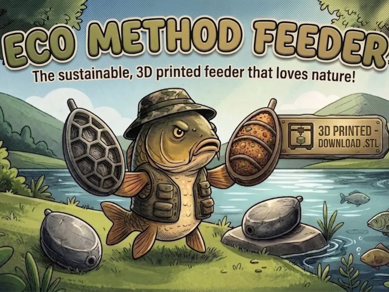 Eco Method Feeder 3D Print mBero