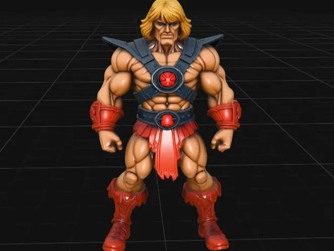 Hemangrel - A Mongrel Heman Figurine
