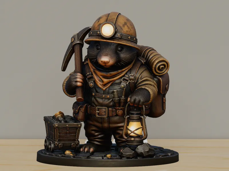 Mole Miner | Cute Mining Mole