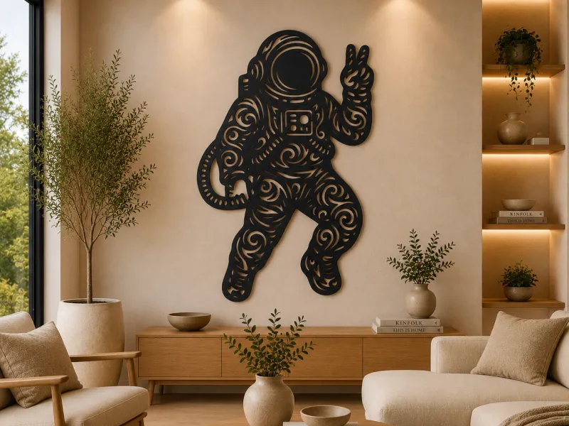 Peace Astronaut 2D Wall Art