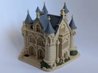 Medieval Guildhall miniature