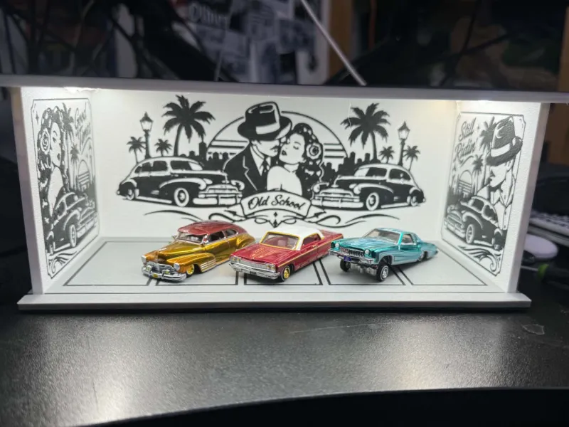 Diecast Lowrider Garage