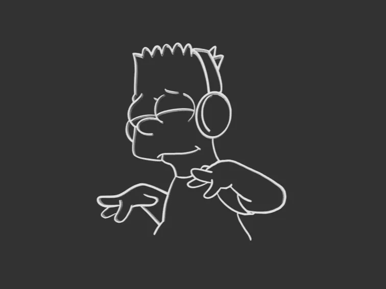Lecho do Bart Simpson