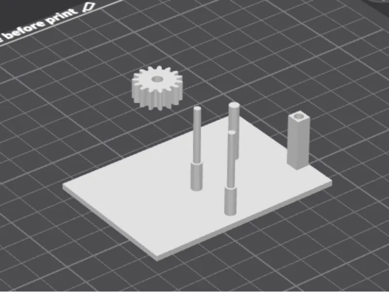 Basic gear mechanism