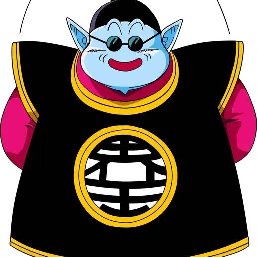 King Kaio KaioSama Helmet Mask Cosplay Dragonball