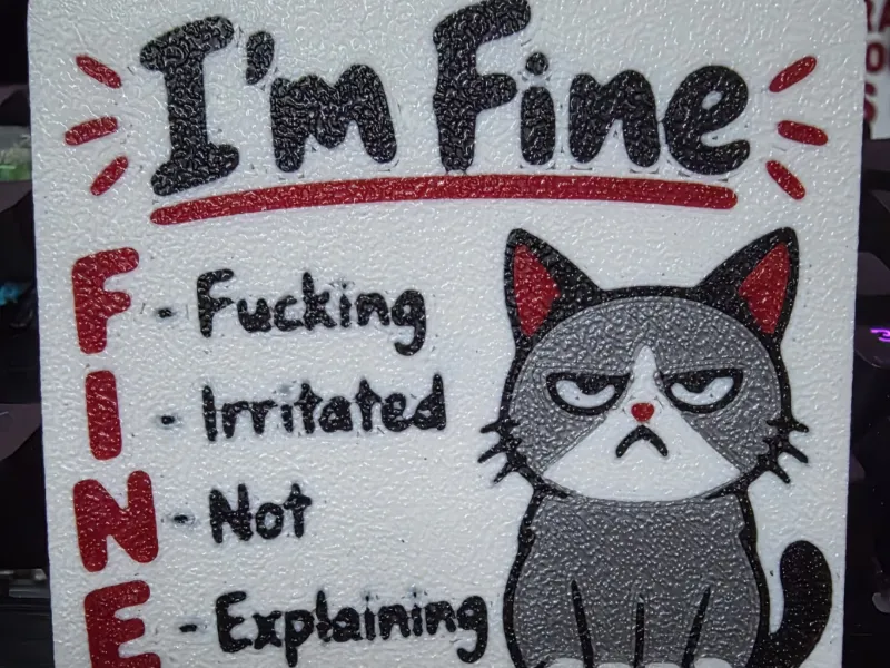 Im Fine grumpy cat sign