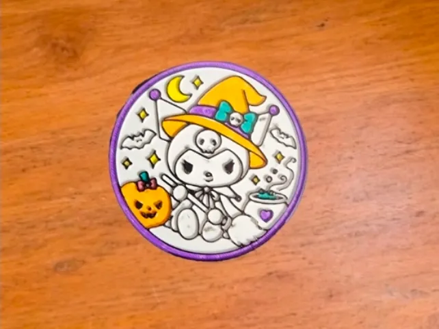Kuromi Cadı Bardak Altlığı