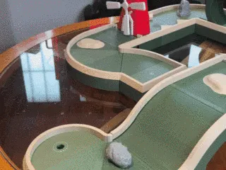 Fully Modular Minigolf Game