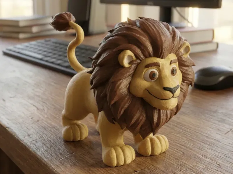 Cartoon Lion