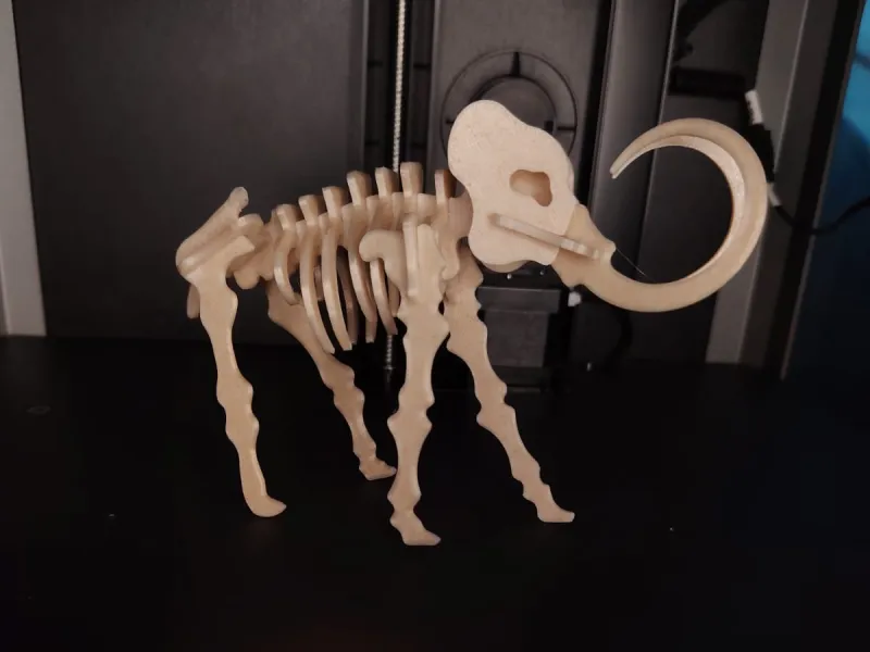 Manny - esqueleto del mamut