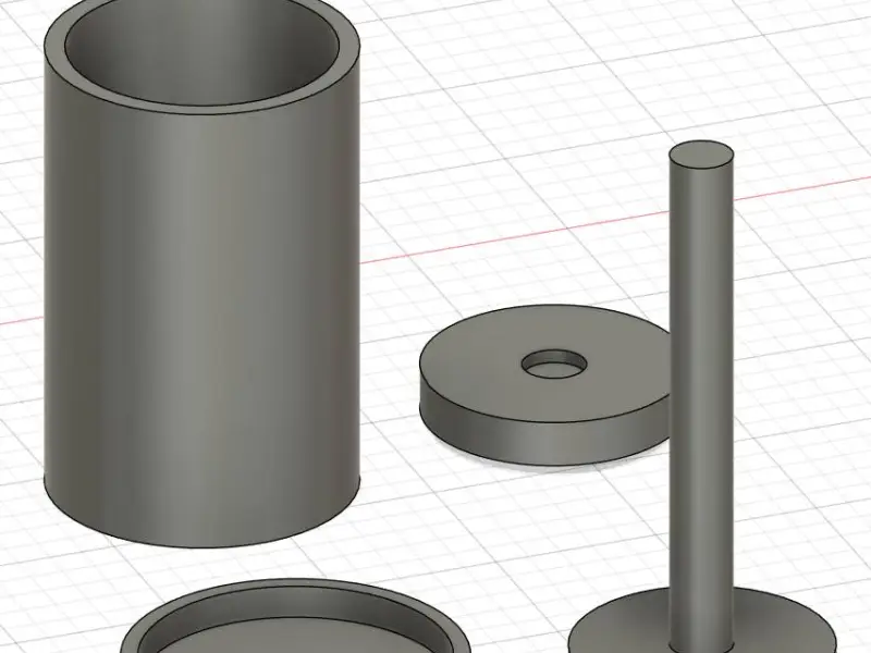 Re-usable party popper V2. free.