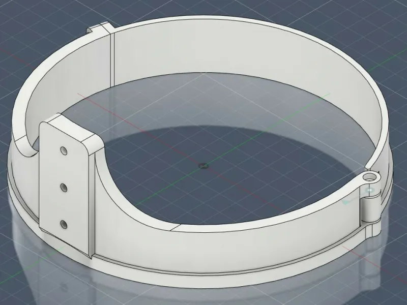 130mm telescope mount rings