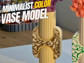 Minimalist Color Vase