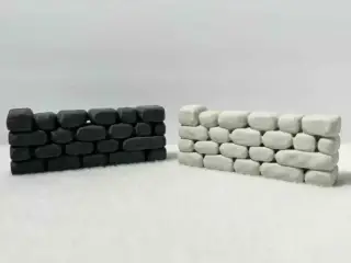 Stone wall prop