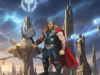 Thor the god of thunder