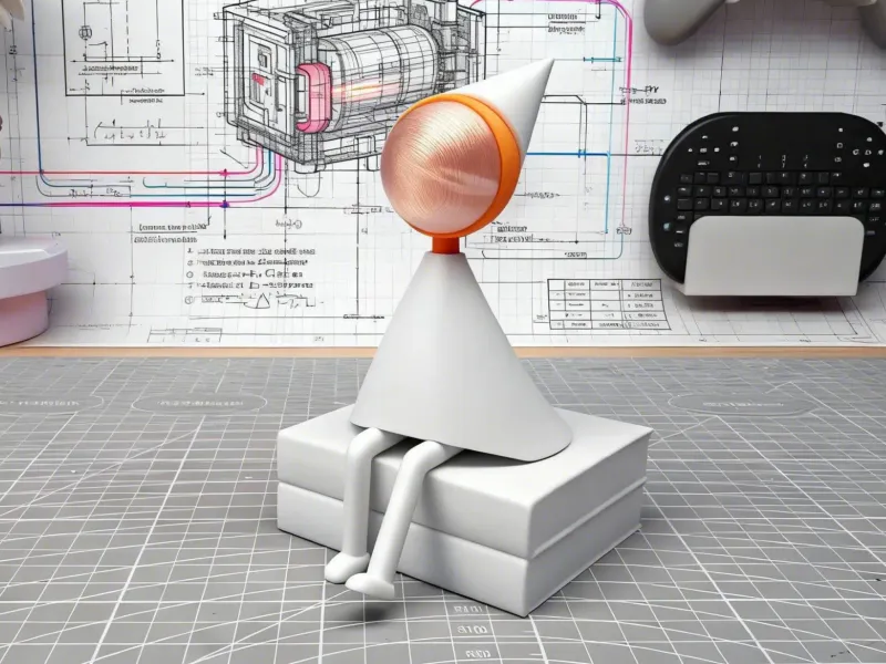 Monument Valley Character Figurine (in a sitting posture)