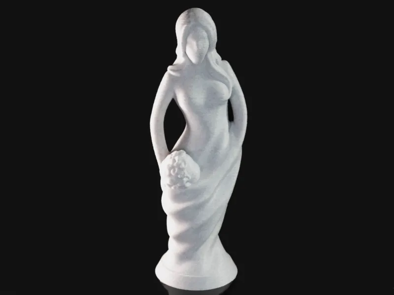 Mother and Child Statue