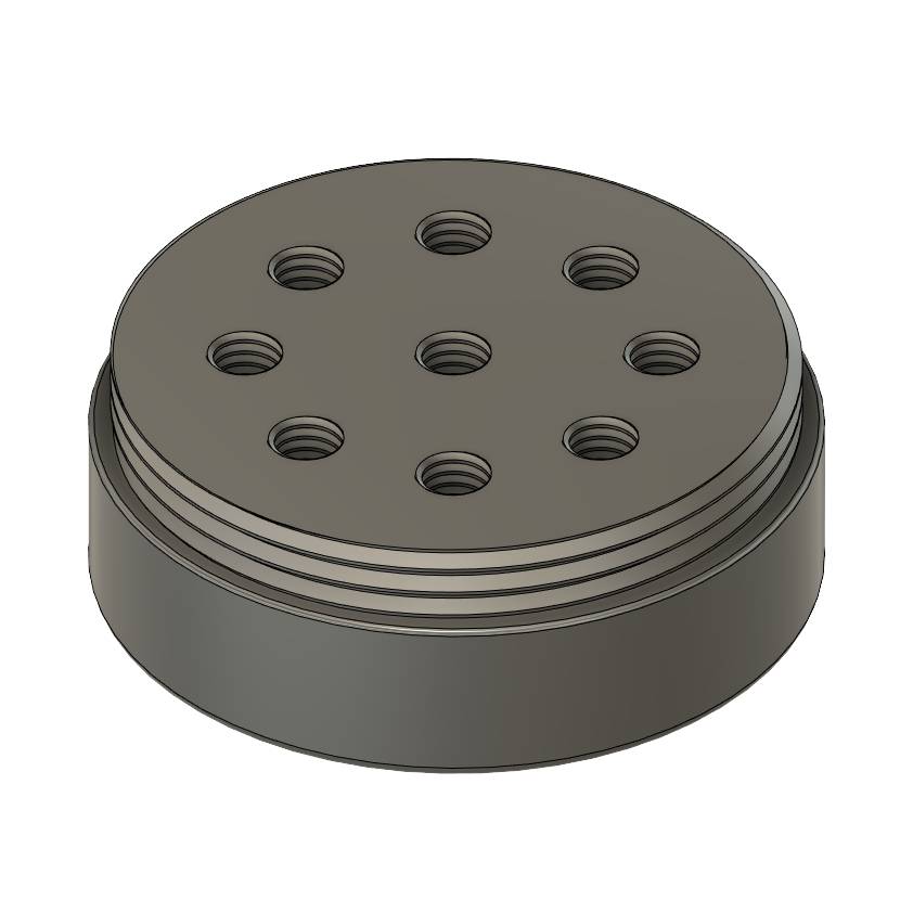 Nozzle Holder with Lid for Qidi X-MAX3