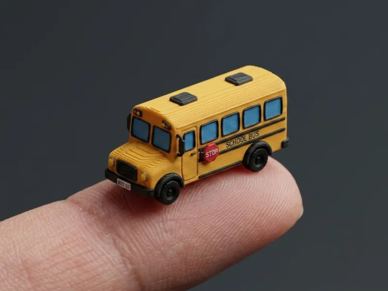 school bus 3d model