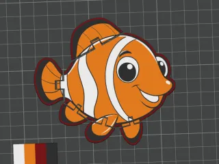 clown fish flexi