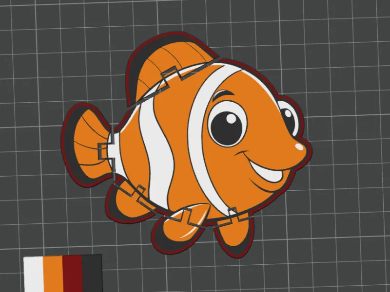 clown fish flexi