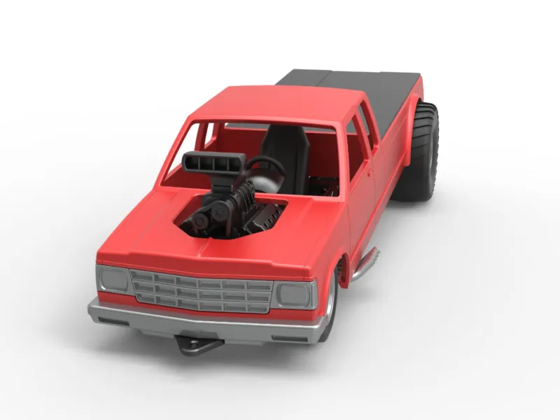 Camion de tractare 2WD Versiunea 2 Scara 1:25