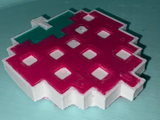 Pixel Strawberry - Pacman