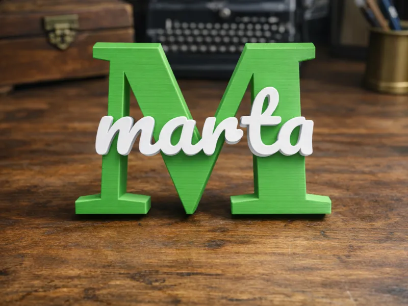 Wall Art Name Nombre_Marta