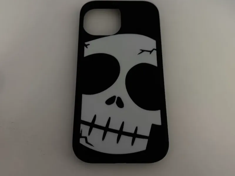 iPhone 15-hoesje - Schedel